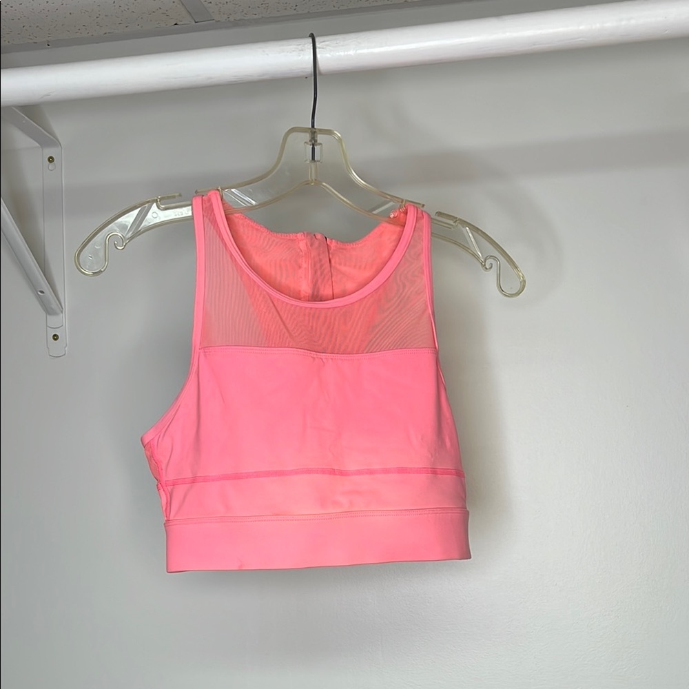 Zyia Active Neon Pink Sports Bra- L